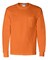 Gildan® Ultra Cotton Crewneck Long Sleeve Pocket T-Shirt - 2410